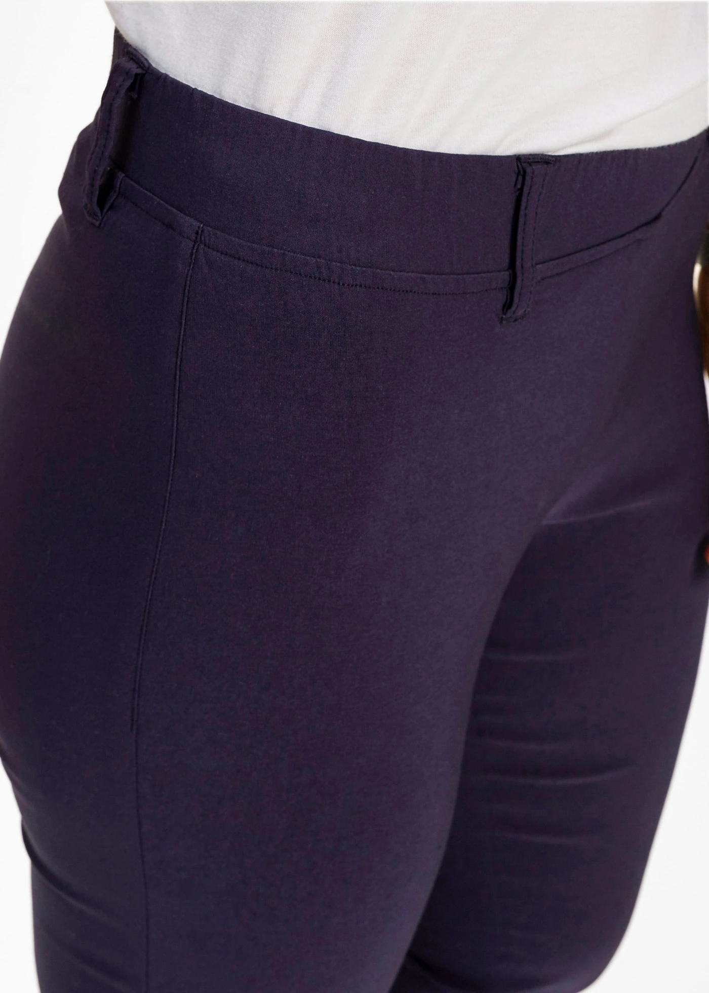 Pantalon 7/8 en bengaline • bleu foncé • Boutique bonprix