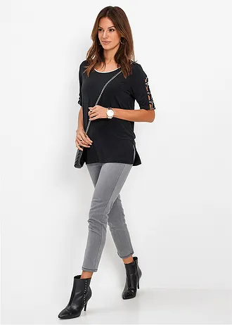 T-shirt • noir/blanc • Boutique bonprix