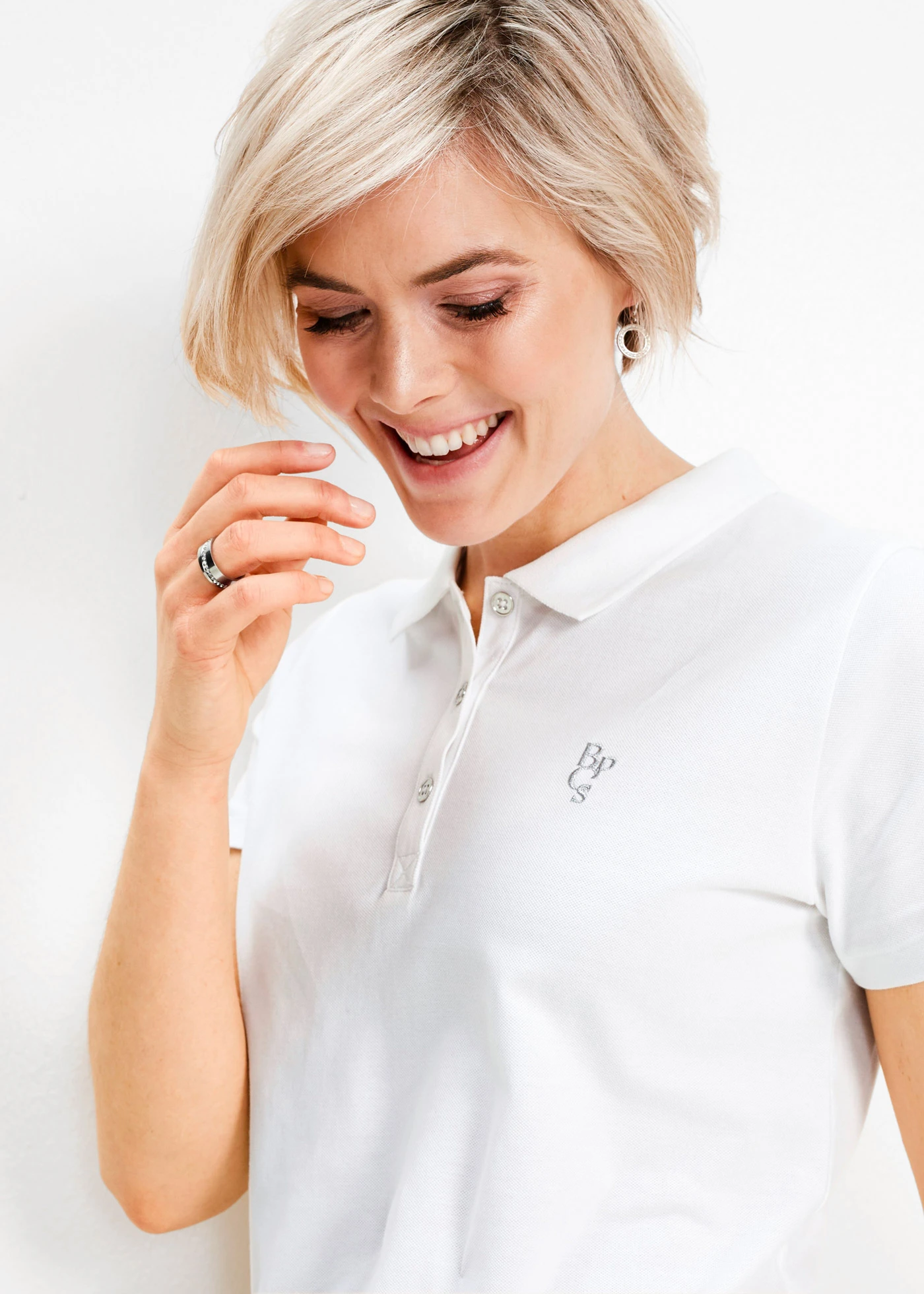 Polo • blanc • Boutique bonprix