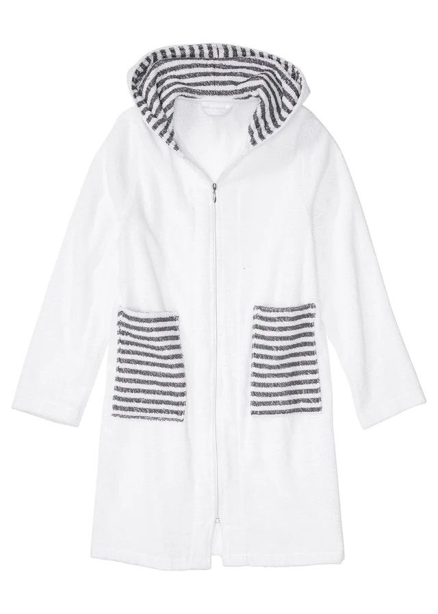 Szlafrok z frotte z bawełny organicznej - Bonprix