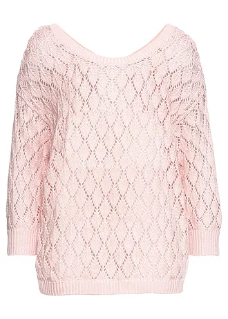 Trui van ajour • zacht roze • bonprix online shop