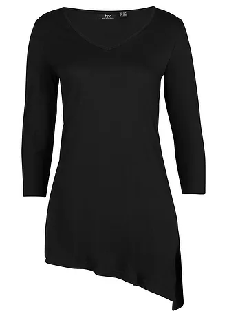 Longshirt in een katoen-viscosemix