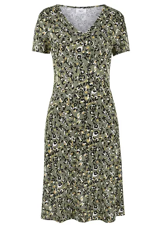 Úpletové šaty ze splývavé viskózové směsi