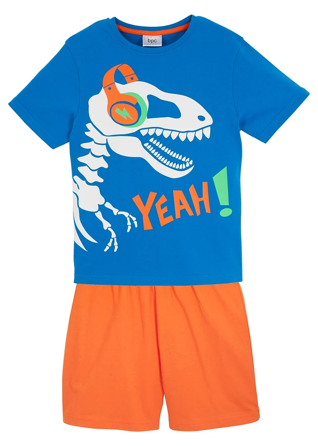 Pyjashort 100% coton (ens. 2 pces)