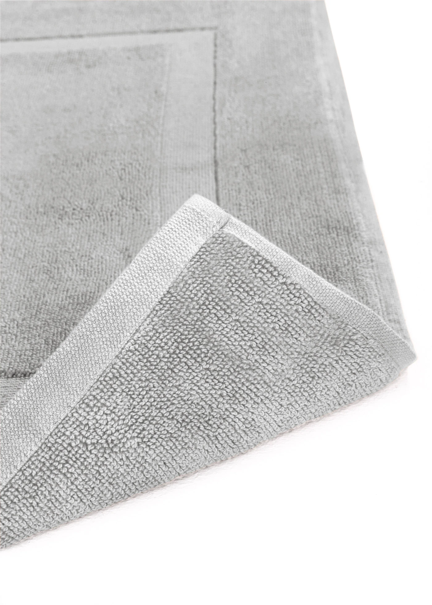 Hotelmat van katoen (set van 2) • grijs • bonprix online shop