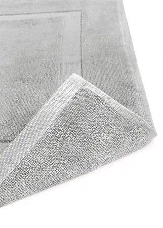 Hotelmat van katoen (set van 2) • grijs • bonprix online shop