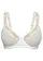 Vyztužená podprsenka s polstrovanými ramínky, barva: přírodně bílo-kapučíno