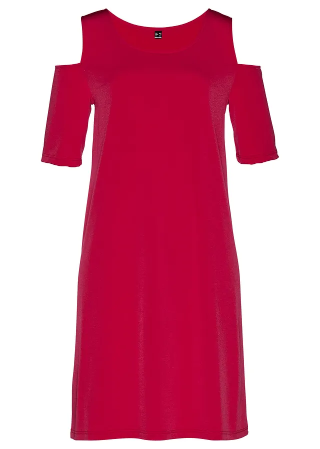 Mini jurk • granaatrood • bonprix online shop