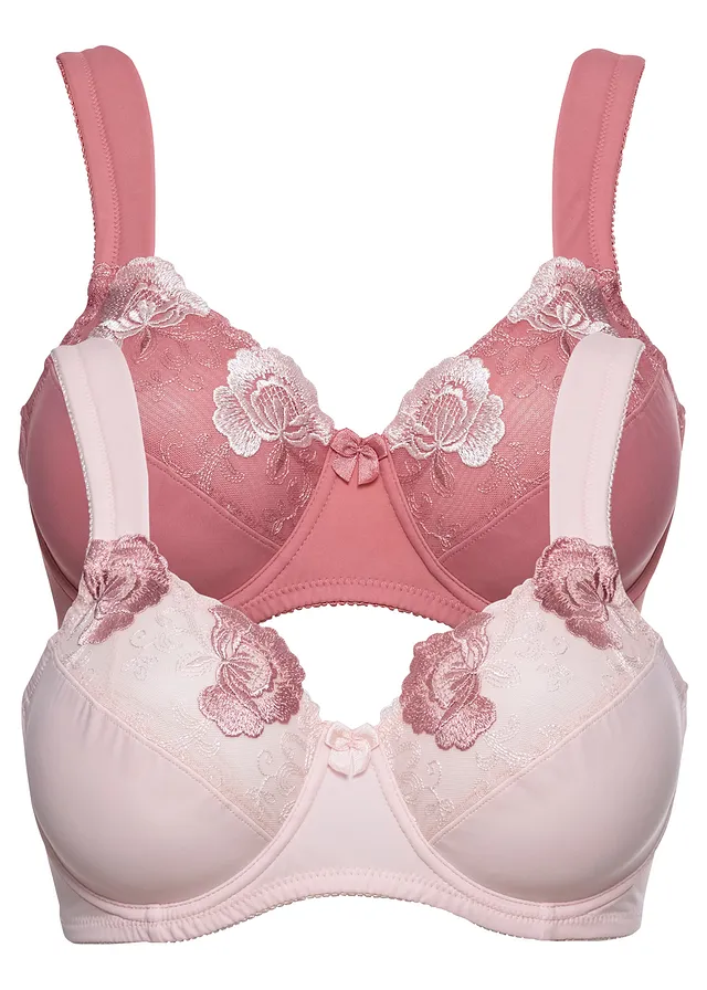 Minimizer bh met gewatteerde schouderbandjes. (set van 2)