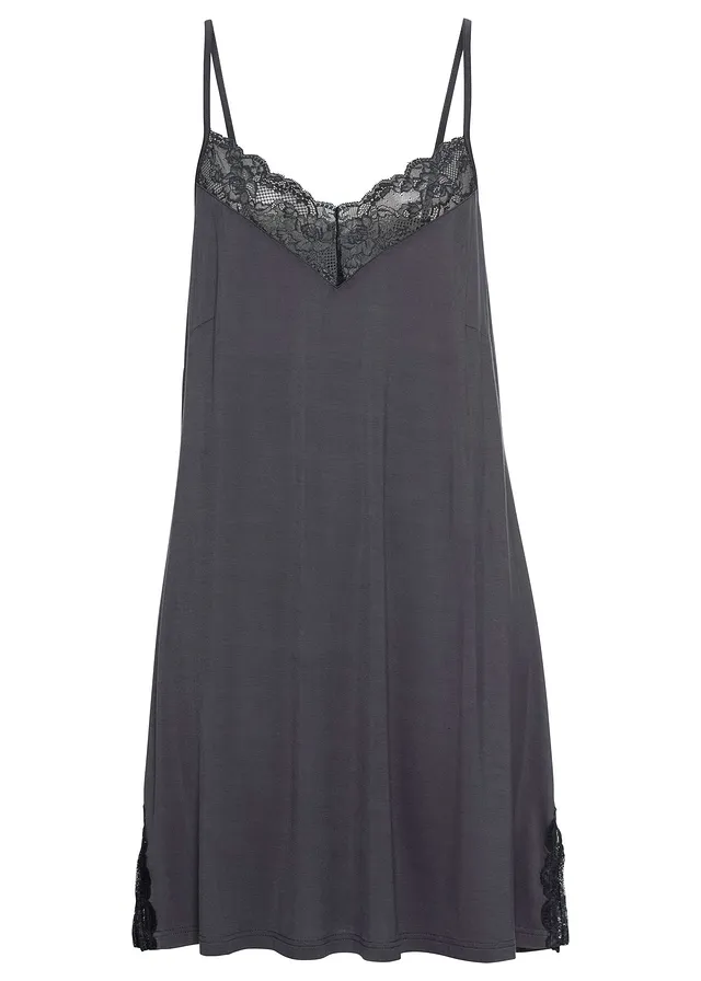 Koszulka nocna • antracytowo-czarny • bonprix obchod