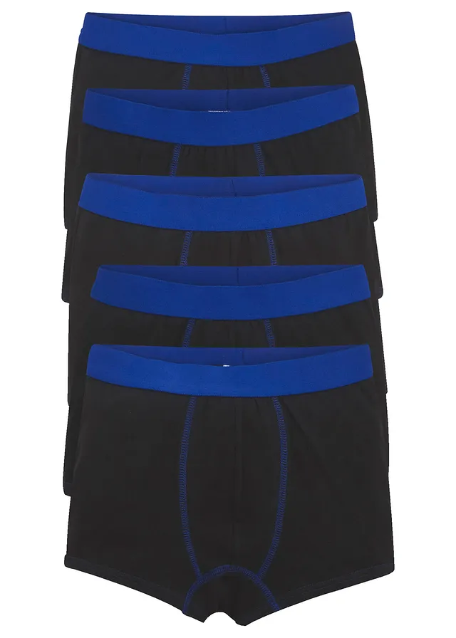 Chiloți boxer lung cu bumbac moale (set/5 buc.)