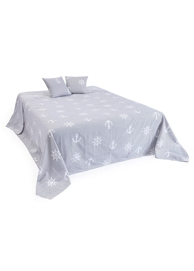 Plaid style marin • gris/blanc • product-page.page-title-suffix