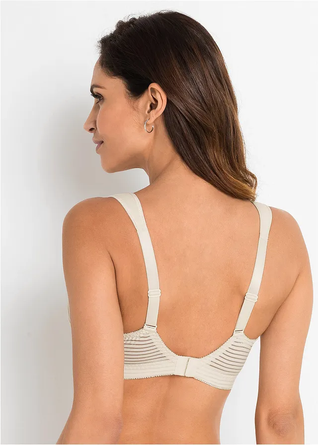 Minimizer bh zonder beugels met gewatteerde bandjes, Kleur: champagne