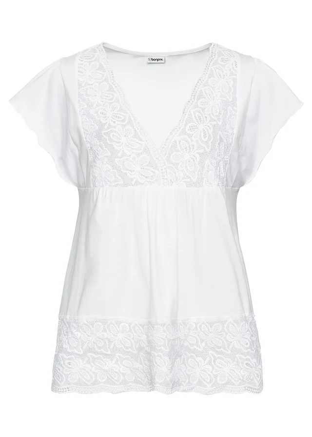 Shirt met kant