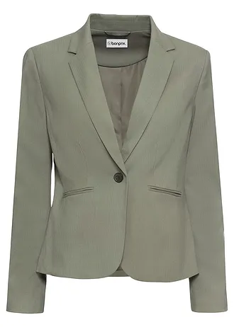 Blazer à poches passepoilées, petite stature • olive • Boutique bonprix