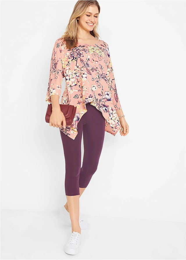 Legging corsaire à taille extensible