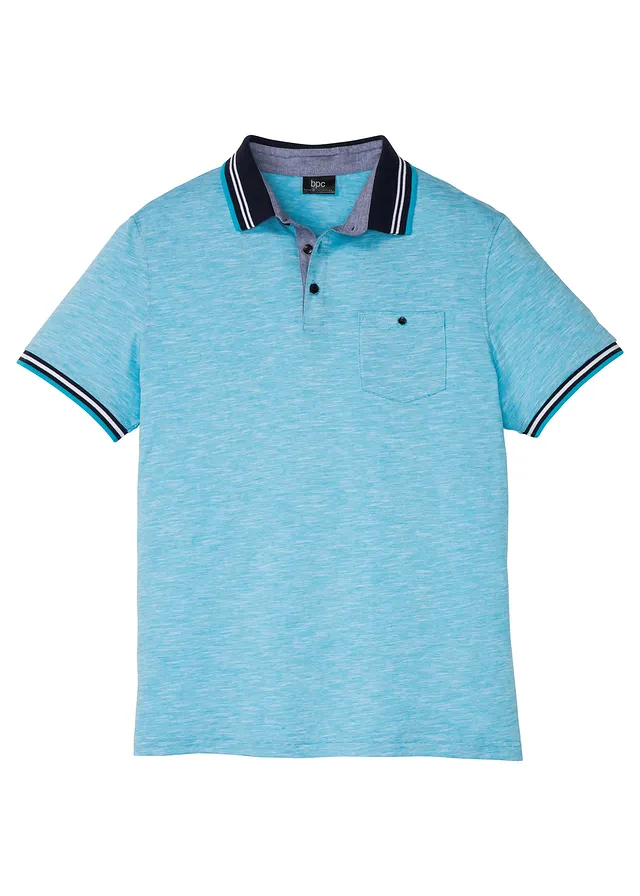 Poloshirt van puur katoen