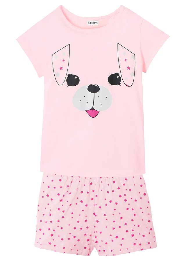 Pyjashort 100% coton (ens. 2 pces)