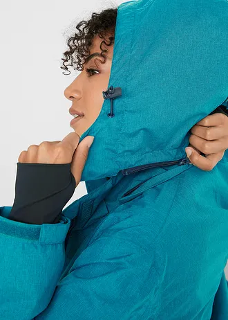 Outdoor parka, waterdicht • zeeturkoois gemêleerd • bonprix online shop
