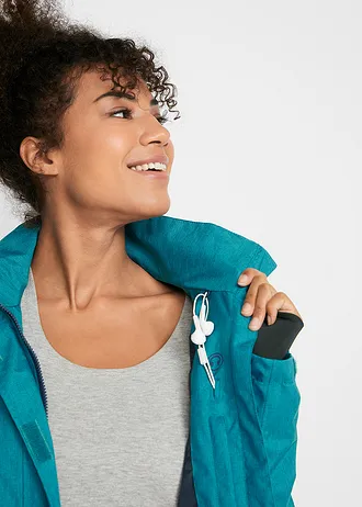 Outdoor parka, waterdicht • zeeturkoois gemêleerd • bonprix online shop