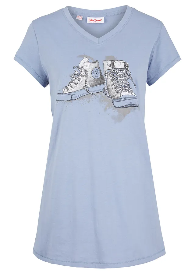 Tricou lung cu print