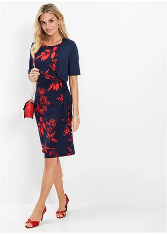 Boléro en jersey • bleu foncé • Boutique bonprix