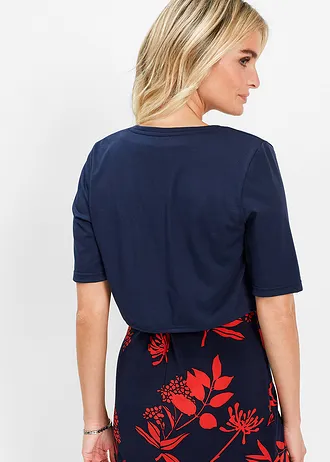 Boléro en jersey • bleu foncé • Boutique bonprix