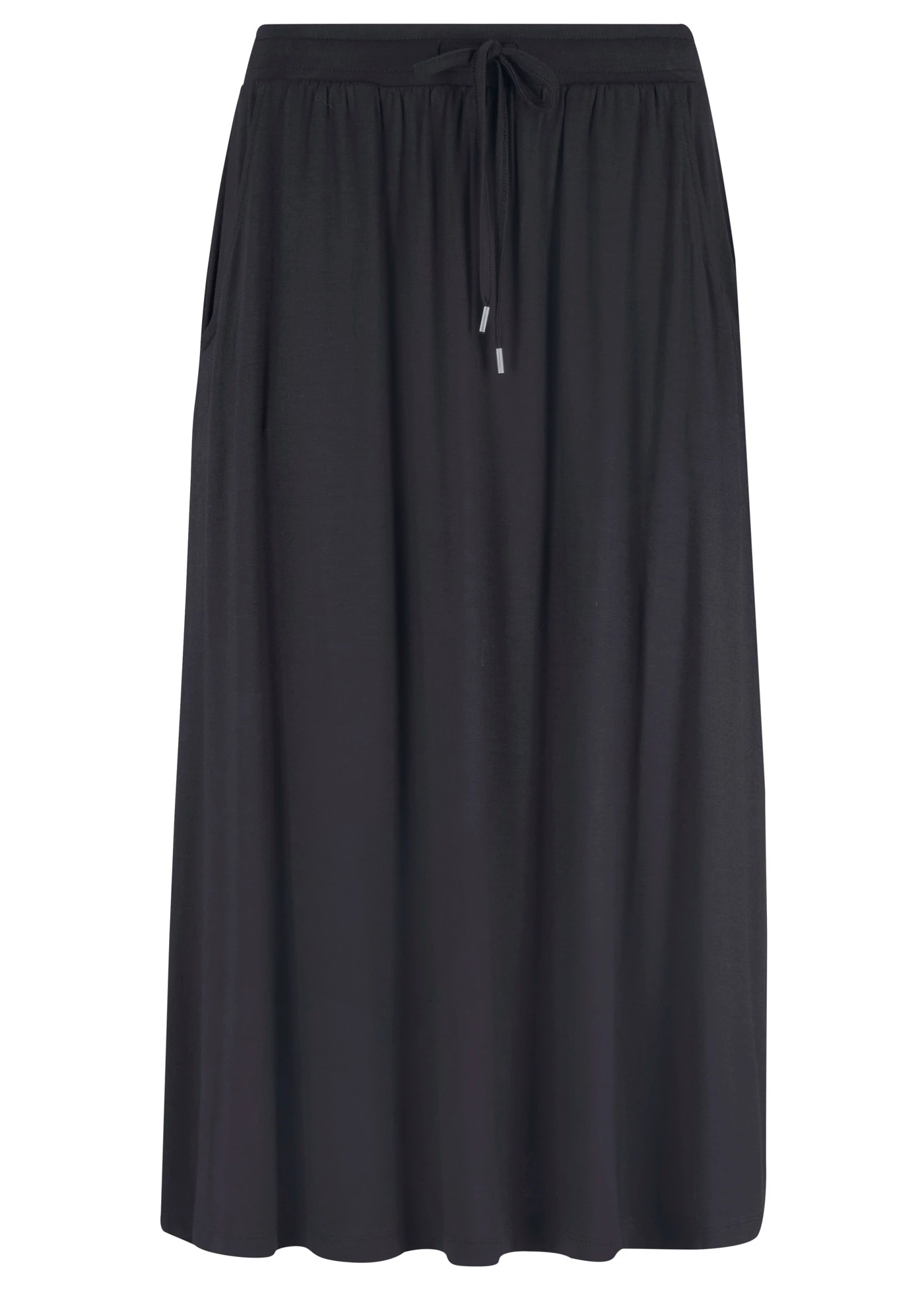 Jupe en jersey coton • noir • Boutique bonprix