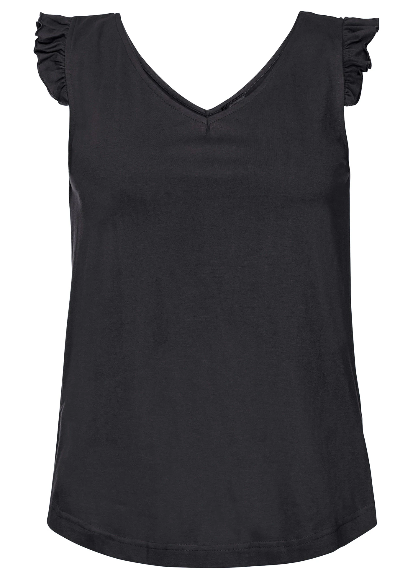 Top z čisté organické bavlny • černá • bonprix obchod