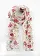 Écharpe en soie, Couleur: crème floral