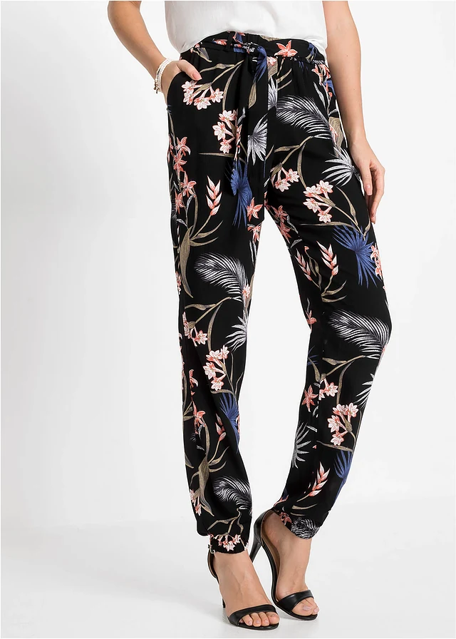 Broek • zwart gedessineerd • product-page.page-title-suffix