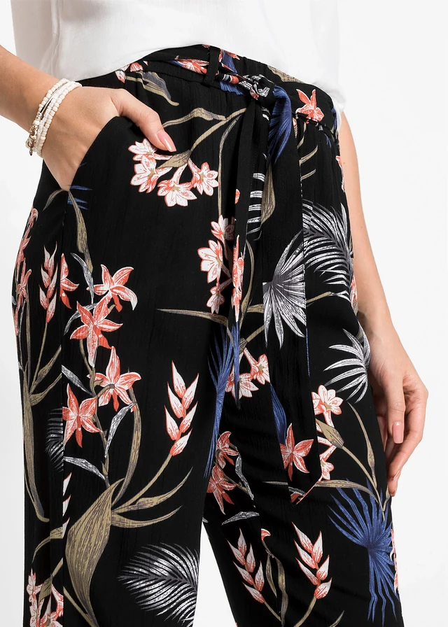 Broek • zwart gedessineerd • product-page.page-title-suffix