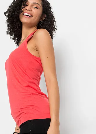 Top (set van 2) • kreeftrood-zwart • bonprix online shop