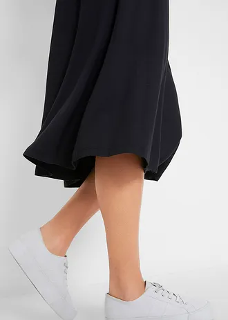 Jupe en jersey coton • noir • Boutique bonprix