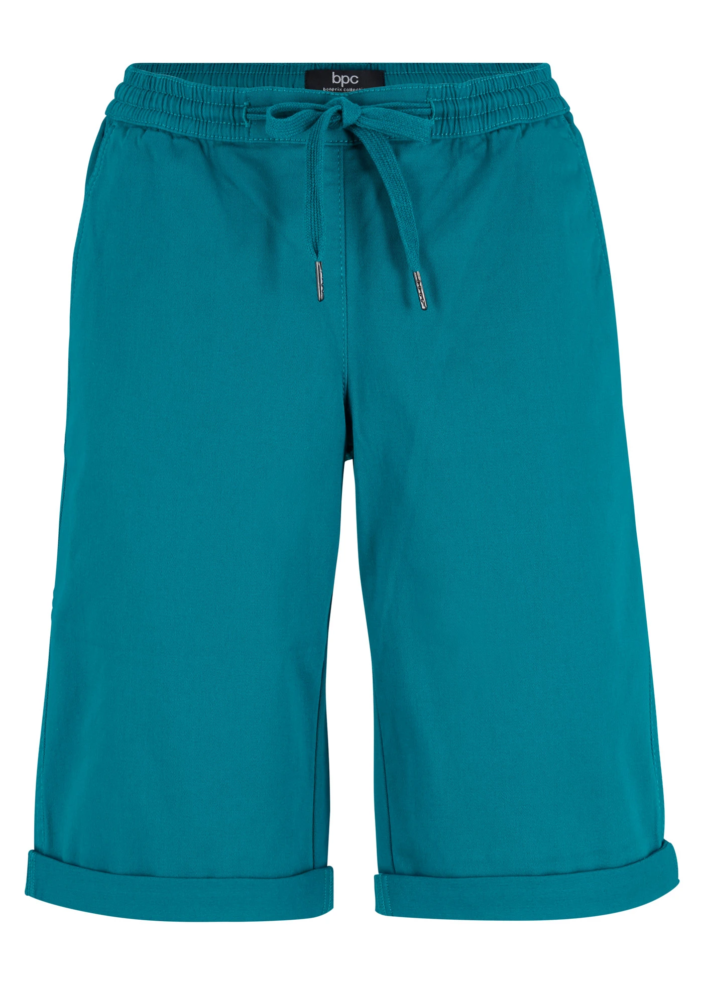 Belebújós bermuda kényelmes derékpánttal • tengertürkiz • bonprix áruház