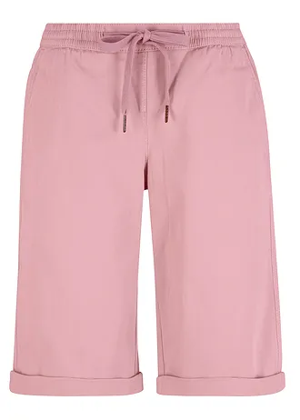 Bermuda avec taille élastiquée