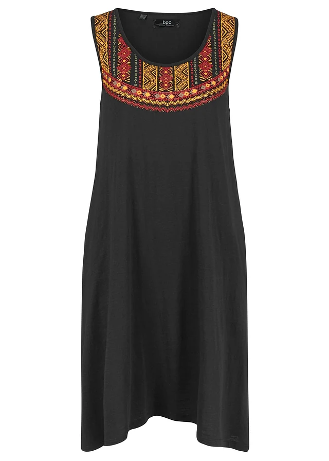 Robe tunique en jersey