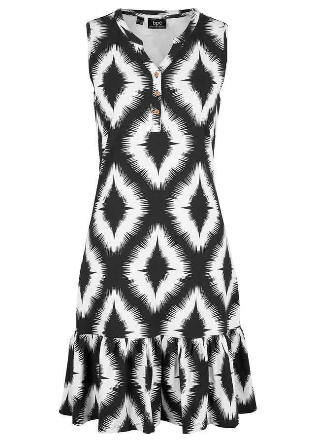 Rochie din jerse din material moale cu bumbac