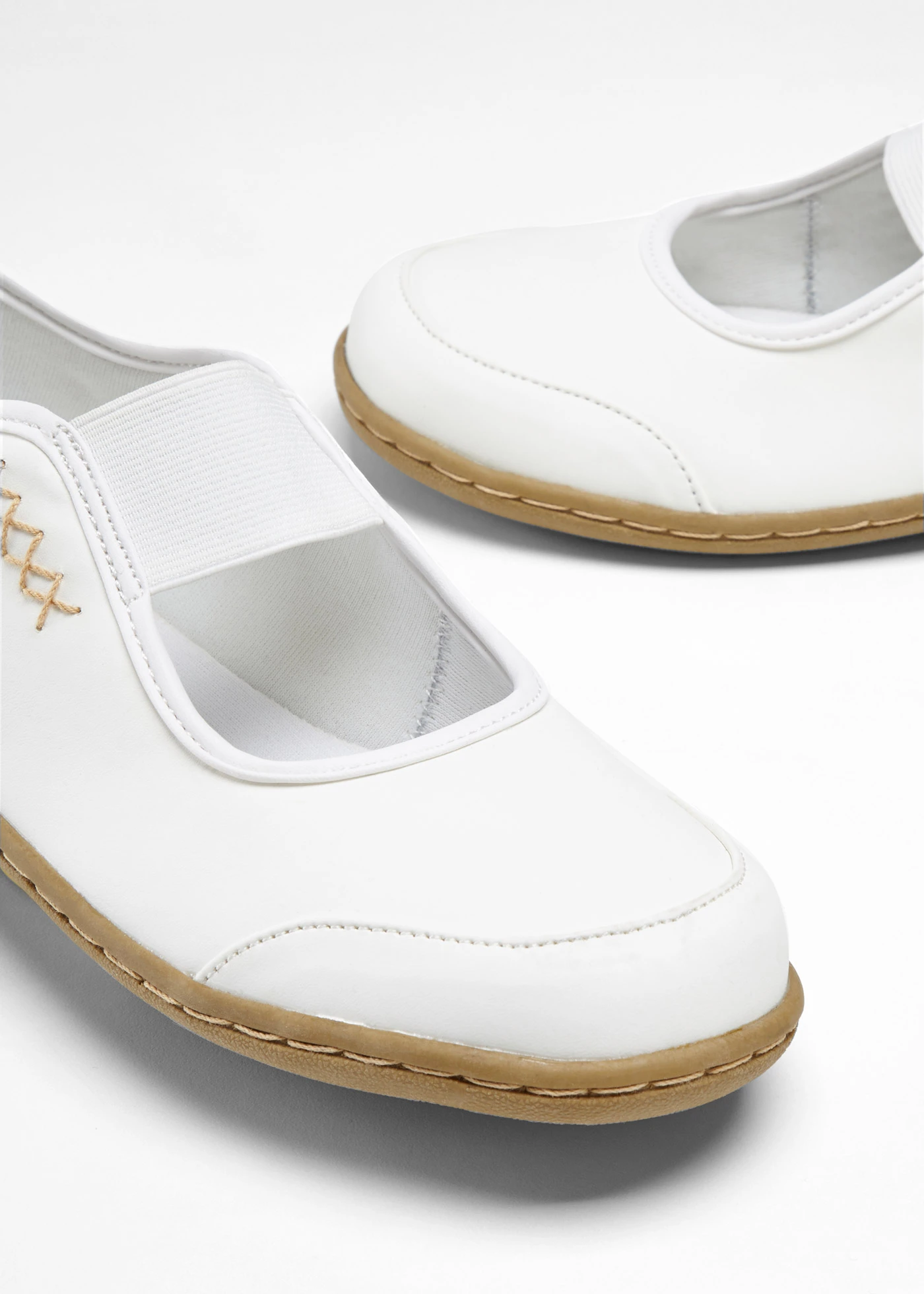 Pántos balerina • fehér • bonprix áruház