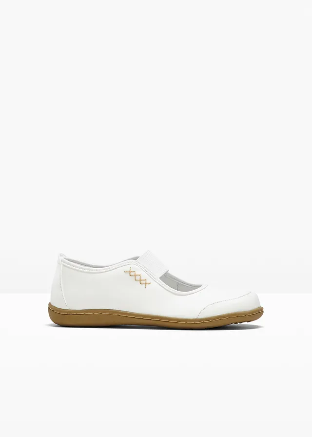 Mary-Janes, Kleur: wit