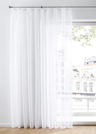 Rideau store uni • blanc • Boutique bonprix