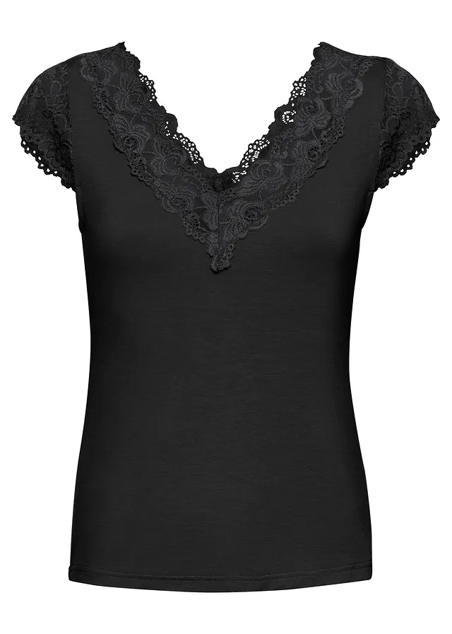 Tričko z viskózového mixu