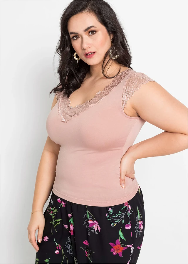 Shirt in een viscosemix, Kleur: zwart
