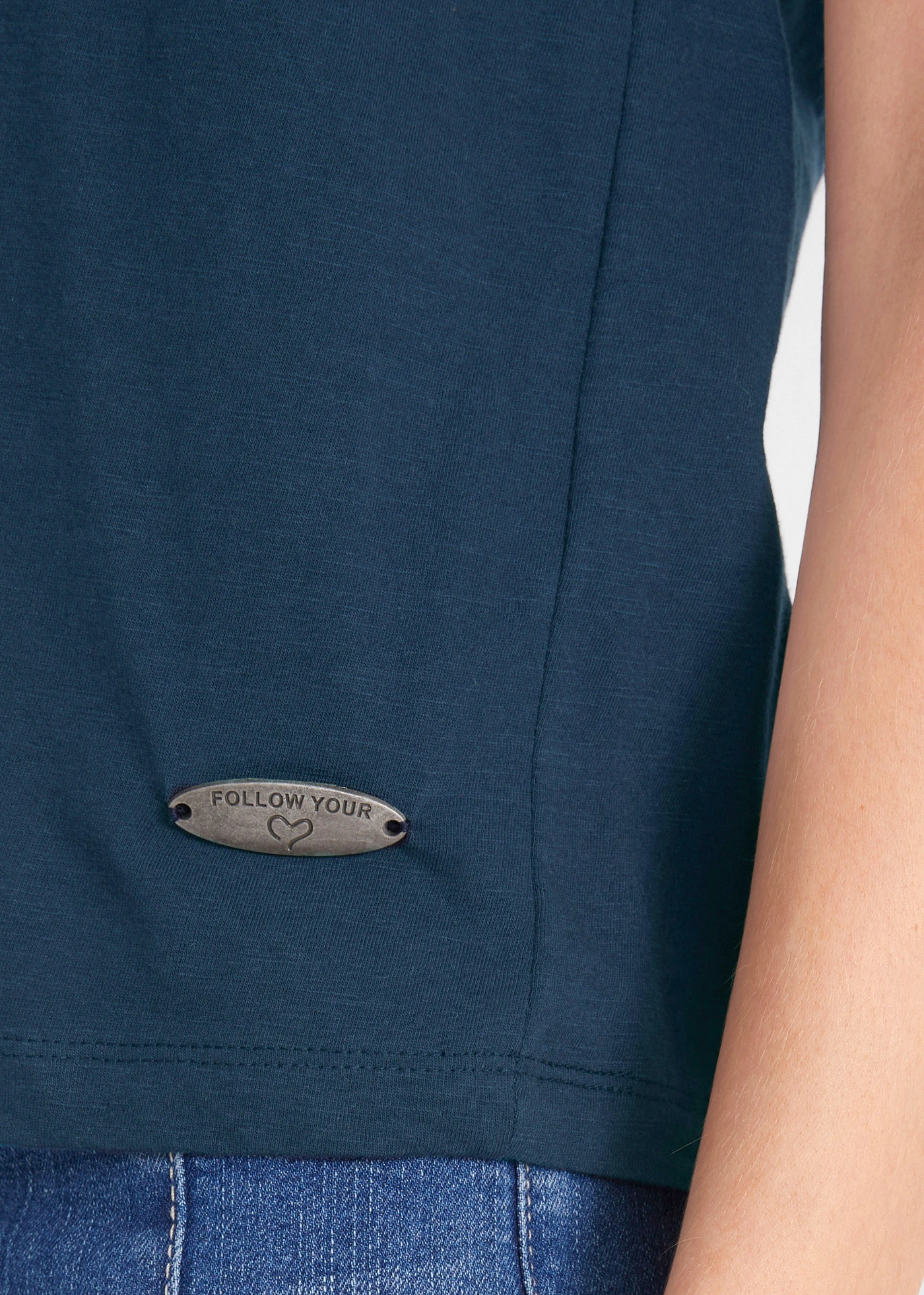 Tricou din bumbac organic 100% • bleumarin • magazin bonprix