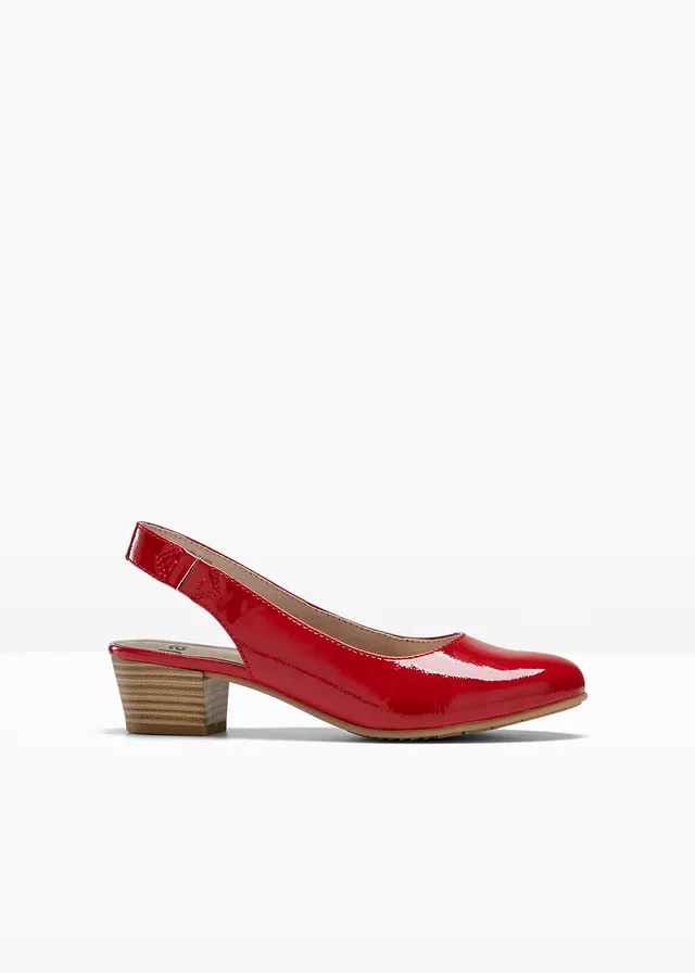 Escarpins slingback Jana, largeur confortable
