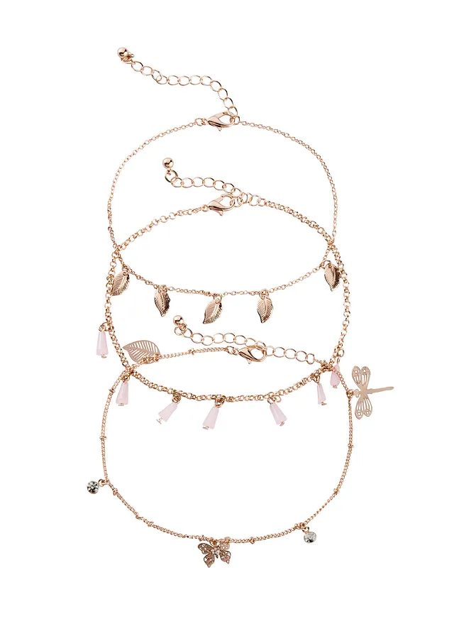 Retiazka na členok, 3-dielna sada