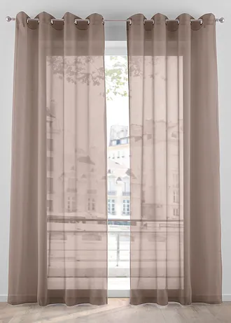 Függöny vékony voile anyagból (1 db)