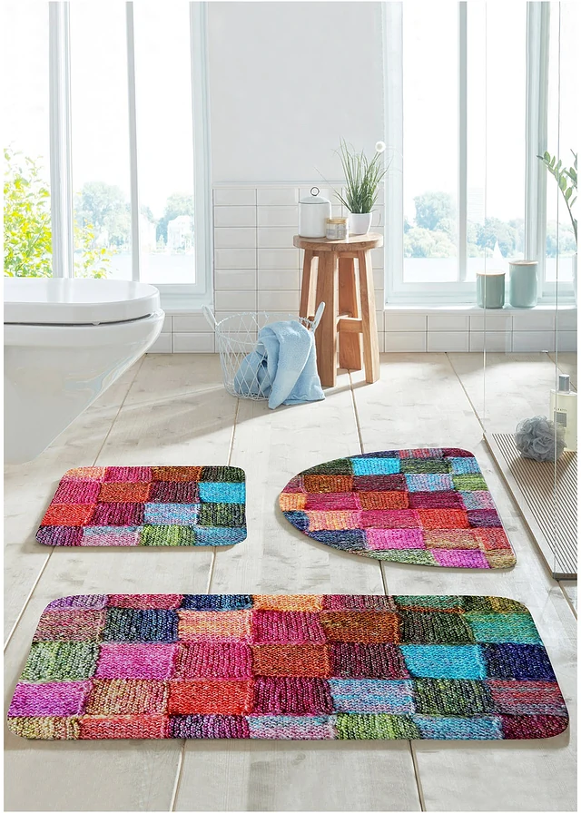 Tapis de bain à mémoire de forme • multicolore • product-page.page-title-suffix