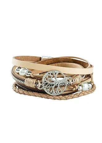 Brățară multiplă cu pandativ copacul vieții