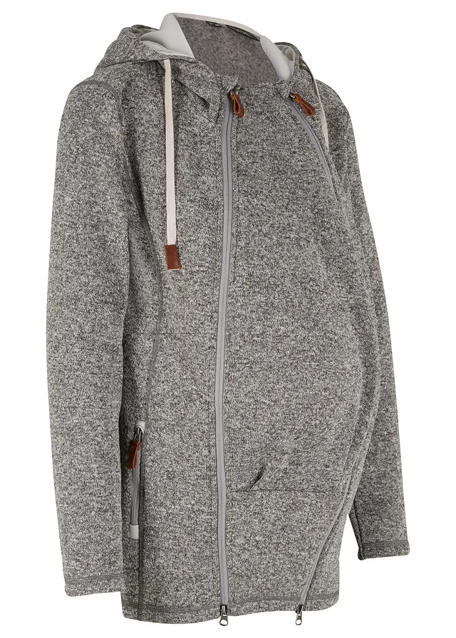 Materská flísová bunda na nosenie detí